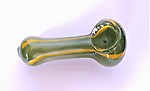 OutonTrip Multicolored Designer Peanut Glass Smoking Pipe- 7.5cm Length 