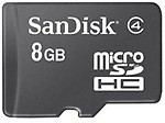 SanDisk Memory Card SDHC 8GB