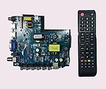 InkOcean ME LCD/LED TV Main Board, Support USB Multimedia Play U Disk Updating, Support 14" to 32", TFT, HD