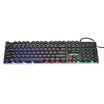 UNIhappy Steampunk Retro Keycap Typewriter Backlit Mechanical Gaming Keyboard 