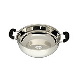 Tuffware Stainless Steel Kadai - Induction Friendly (3 Ltr)