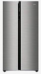Haier 570L Inverter (2020) Frost Free Side By Side Refrigerator (Shiny Steel, HRF-622SS)