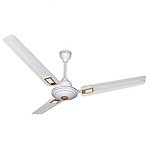 DIGISMART 390 RPM 1200MM HIGH Speed BEE Approved 5 Star Rated APSRA Deco Ceiling Fan White_2 Year Warranty