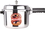 Marlex Regular Premium Outer Lid Aluminium Pressure Cooker, 11 Litres