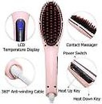 Seaspirit Temperature display Electric Comb Brush Fast Hair Straightener Brush Hair Straightener Hair Straightener  