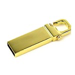 Print My Gift 32GB USB 2.0 Interface, Plug and Play, Durable Solid Metal Casing Golden Hook Pendrive