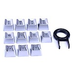 HUYUN Performance Gaming Key caps for Logitech G810 G413 G310 K840 G613 Romer-G Mechanical Keyboard