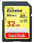 Sandisk 32gb extreme 90mb/s SD Card