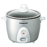 Panasonic Srg06fg Silver Rice Cooker Steamer 3.3cup Non Stick