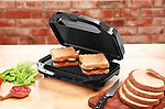 Clearline Non Stick Coated Jumbo Sandwich Grill/Toaster