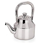 e-Global Stainless Steel Big Tea Kettle, 40 cup tea kettle