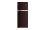 LG 408 L 3 Star Frost-Free Smart Inverter Wi-Fi Double Door Refrigerator (GL-T412VRSX, Russet Sheen, Convertible & Door Cooling+)