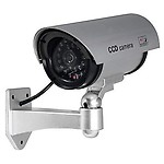 FAGVA Security CCTV False Outdoor CCD Camera Fake Dummy Security Camera Waterproof IR Wireless Blinking Flashing
