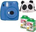 Fujifilm Mini 9 Lime Green with Case and 40 Shots Instant Camera
