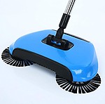 MANSTE ENTERPRISE 360 Degree Plastic Swivel Cordless Sweep Drag All-in-1 Sweeper