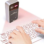 Microware bluetooth Virtual Laser Projection Keyboard English Ultra Portable Mini Keyboard For Cell Phone + Tablet + Laptop