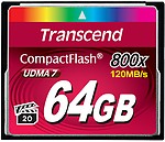 Transcend Compact Flash 64 GB 800x Premium