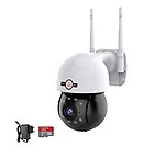 ITS Wireless AI WiFi 3MP Auto Tracking Humanoid Security Surveillance Camera with 2 - Way Intercom (Free 32GB)