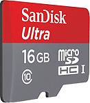 SanDisk SDHC 16 GB SD Card Class 10 80 MB/s Memory Card