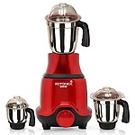 Rotomix BUTR21 600-Watt Mixer Grinder with 3 Jars (1 Wet Jar, 1 Dry Jar and 1 Chutney Jar) Make in India (ISI Certified)
