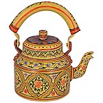Kaushalam's Hand painted teakettleWeight: 500grams