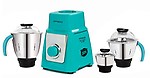 PLATINAGOLD 1200w Powerful Mixer Grinder with 100% Copper motor, 3 Stainless Steel Jars (1200W 3JAR, VENUE GREEN (V12003))