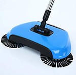 AD's up 360 Degree Plastic Swivel Cordless Sweep Drag All-in-1 Sweeper