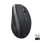 Logitech MX Anywhere 2S Wireless Mouse – Use On Any Surface, Hyper-Fast Scrolling, Rechargeable, Control up to 3 Apple Mac and Windows Computers and laptops (tooth or USB)