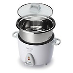 Aroma ARC-753SG 3-Cup (Uncooked) 6-Cup (Cooked) Simply Stainless Rice Cooker