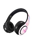 Macmerise Marble Petal Pink Decibel Wireless On Ear Headphones 