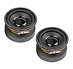 AVS COMPONENTS (Set of 2pcs) 2 Inch Audio Speaker 52mm 4 Ohm 3W Loudspeaker for DIY Home Theater tooth Music Sound Woofer