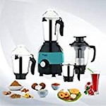 Ameo 750-Watt Mixer Grinder with MaxiGrind and Motor Vent-X Technology (3 Stainless Steel Jars)