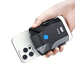 Upgraded Eyoyo QR tooth Barcode Scanner, Wireless Back Clip Phone 1D 2D Bar Code Reader