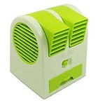 EZEE Store Dual Bladeless Mini Air Conditioner-Random color