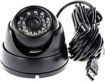 Wishbone Home Security Camera USB Security Camera USB CCTV, DVR with Memory Card Slot (32GB, 1 Channel)