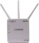 CareME 3X Antenna 300Mbps Wireless 4G Ultra Speed Insert SIM & Play Ram 512 mb 300 Mbps 4G Router (Dual Band)