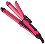 Arzet HAIR STRAIGHTENER AND CURLER TWO IN ONE hair straightener and curler two in one Hair Straightener  