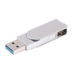 Shayaan USB3.0/Type-c Swivel USB Stick Flash Pen Drive Memory Stick Plug&Play 32G