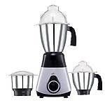 Grinish Euro 750-Watt Mixer Grinder with MaxiGrind and Motor Vent-X Technology (3 Stainless Steel Jars)