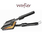 Wofier Non-Stick Aluminium Gas Toaster Cum Sandwich Maker || Black || Small Size