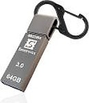 Simmtronics ZipX 64GB Flash Drive USB 3.0 Pendrive Metal Body for Laptop and Computer Only