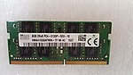 HYNIX 8GB DDR4 2133MHZ PC4-17000 260-PIN1.2V SODIMM NOTEBOOK MEMORY HMA41GS6AFR8N-TF