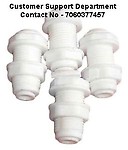 Bulk Head (In out) for RO water purifier 4 pcs
