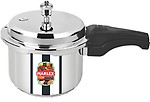 Marlex Romantica Outer Lid Stainless Steel Pressure Cooker, 2 Litres