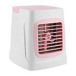 Bewinner1 3 Speeds ABS and Silicone 400 ml Air Conditioner Small Size Humidifier, for Off Home (Cherry Blossom Powder)