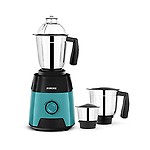 Borosil Radiant Mixer Grinder, Copper Motor, 600 Watts, 3 Jars (0.4L+1.2L+1.5L), Black & (Radiant 600 W)