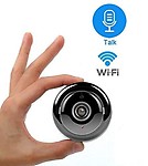 V.T.I. Mini WiFi Panoramic View Support 128GB Memory Card Spy Hidden Camera for School Bus Car Night Vision