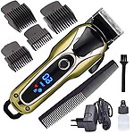 Rechargeable 100-240V Fast Charge Hair Clipper Stainless Steel Blade Trimer cordless Cutter