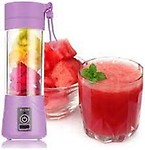Blender for Smoothie, Milk Shakes, Crushing Ice and Juices, USB Rechargeable Personal Blender Machine for Kitchen