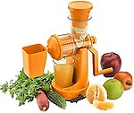 KHODIYAR Plastic Fruit and Vegetable Hand Juicer Grinder Mixer